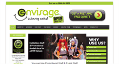 Desktop Screenshot of envisagepromotions.co.uk
